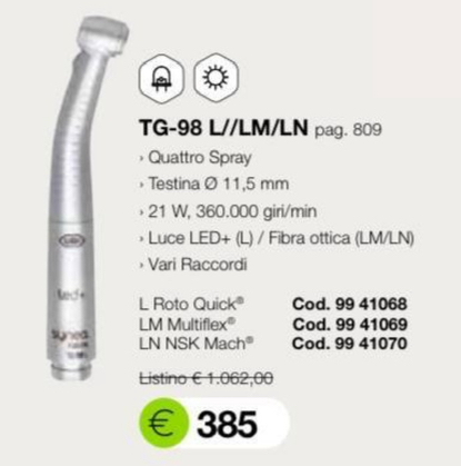 Turbine e contrangoli - Synea Fusion