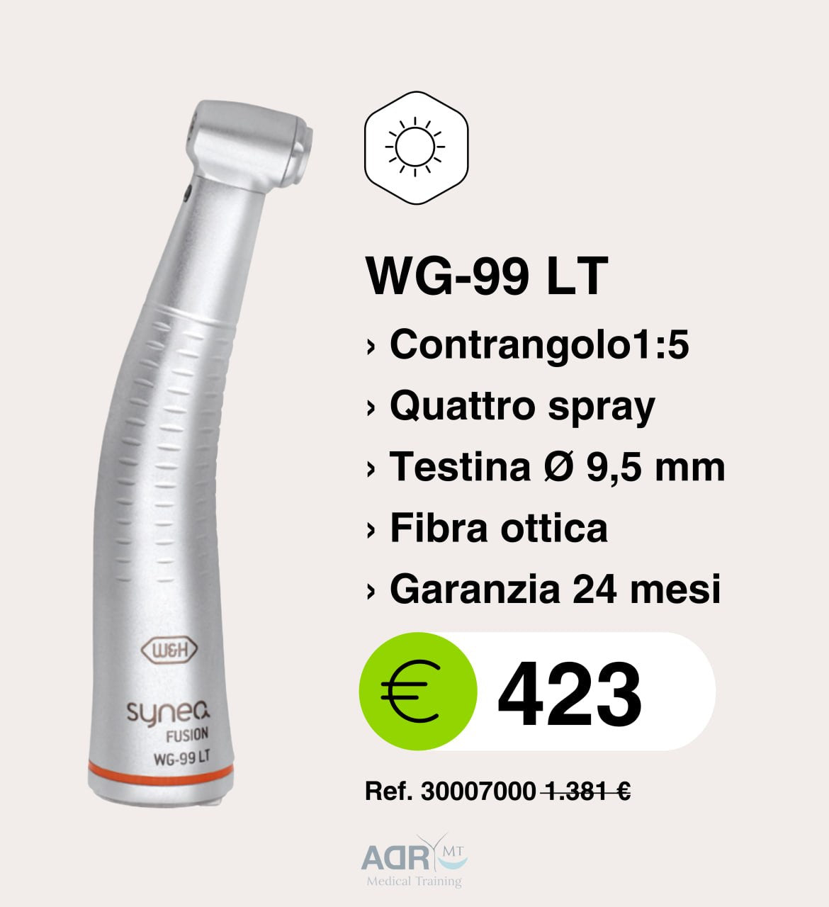 Turbine e contrangoli - Synea Fusion - ADR - Medical Training